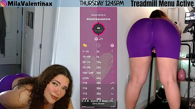 MilaValentina online show from 26, 3, 2026