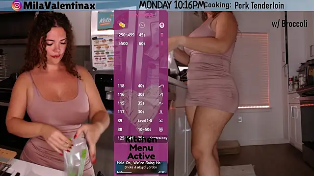 Snapshot of MilaValentina chatting on 14, 7, 2026 MilaValentina online show from 14, 7, 2026