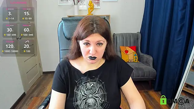 Snapshot of Black_Black_Rose chatting on 8, 11, 2025 Black Black Rose online show from 8, 11, 2025