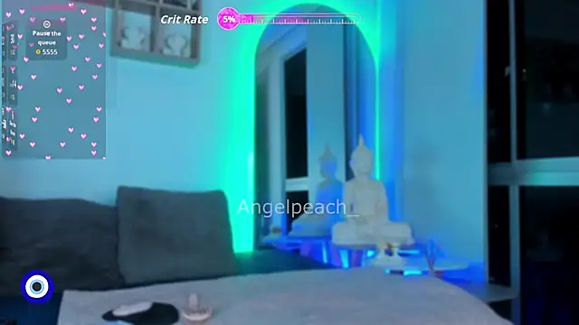 Angel Peach online show from 19, 2, 2026