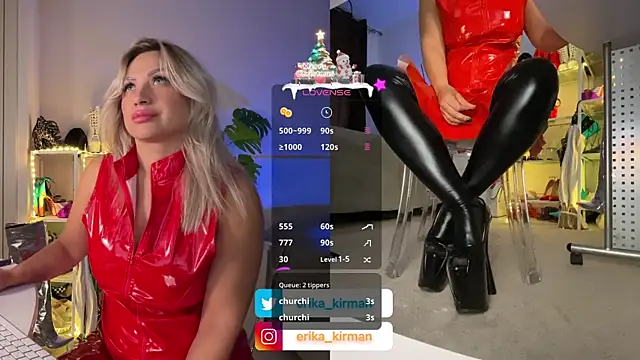 Snapshot of Erika_Kirman chatting on 28, 12, 2024 Erika Kirman online show from 28, 12, 2024