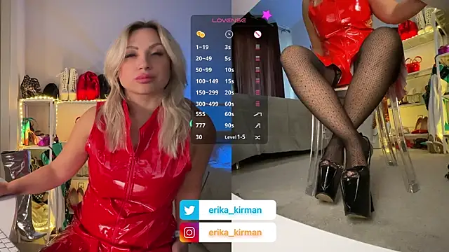 Snapshot of Erika_Kirman chatting on 3, 1, 2025 Erika Kirman online show from 3, 1, 2025
