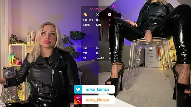 Snapshot of Erika_Kirman chatting on 25, 1, 2025 Erika Kirman online show from 25, 1, 2025