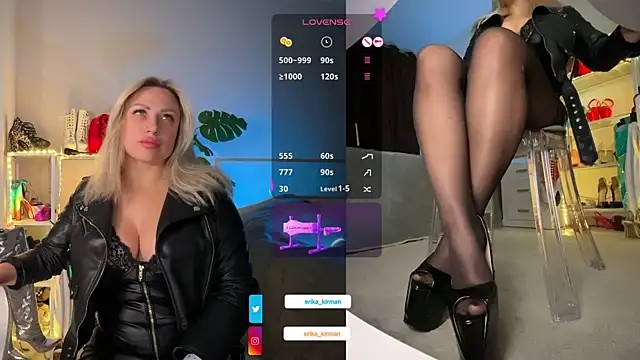 Snapshot of Erika_Kirman chatting on 1, 2, 2025 Erika Kirman online show from 1, 2, 2025