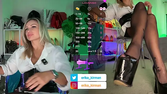 Snapshot of Erika_Kirman chatting on 26, 9, 2025 Erika Kirman online show from 26, 9, 2025