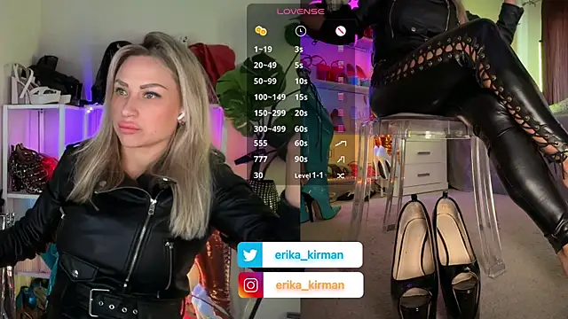 Snapshot of Erika_Kirman chatting on 16, 11, 2025 Erika Kirman online show from 16, 11, 2025