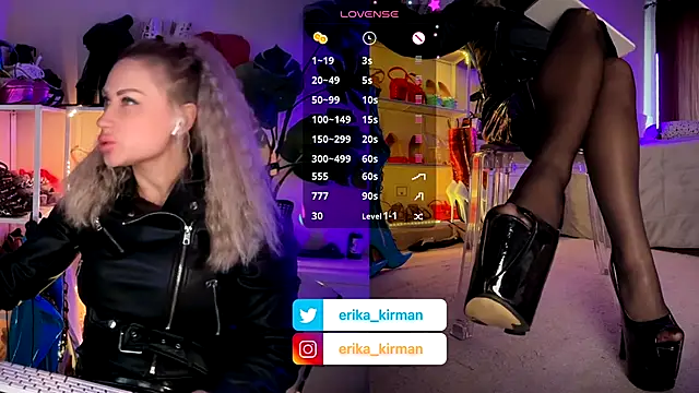 Snapshot of Erika_Kirman chatting on 2, 12, 2025 Erika Kirman online show from 2, 12, 2025