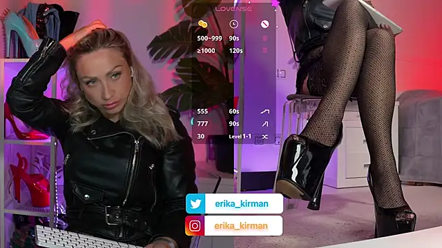 Snapshot of Erika_Kirman chatting on 12, 5, 2026 Erika Kirman online show from 12, 5, 2026