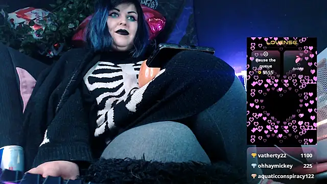 Psychobitch7 online show from 20, 2, 2026