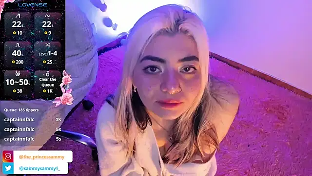 Sammysammy  online show from 29, 12, 2024