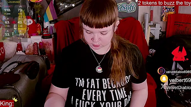 VelvetDiablo online show from 16, 4, 2026