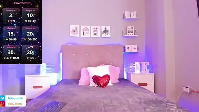 EmilyCoast-1 online show from 13, 4, 2026