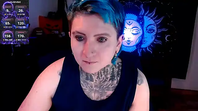 Marieblueeyes online show from 25, 2, 2025