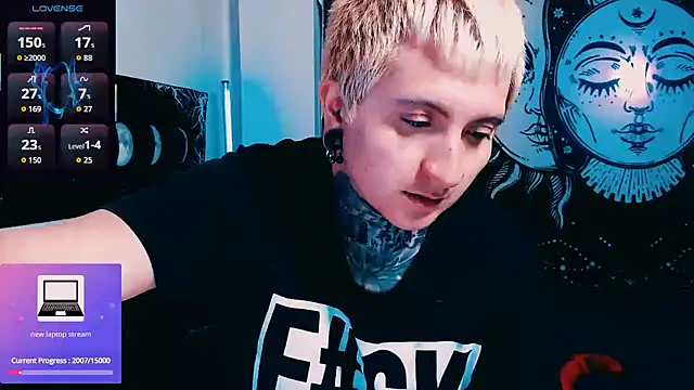 Marieblueeyes online show from 20, 2, 2026