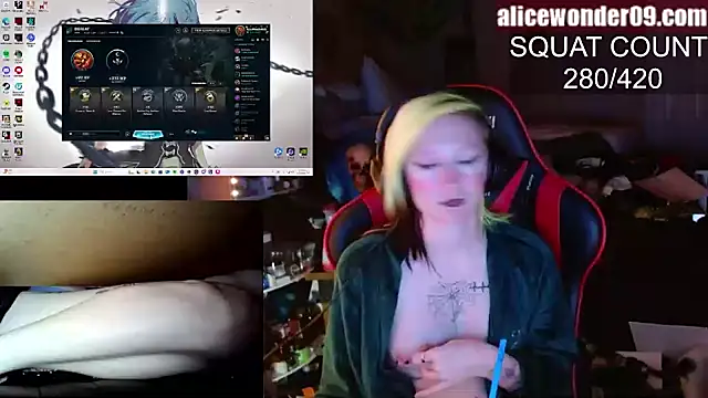 alicewonder09 online show from 19, 1, 2025