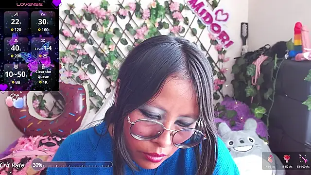 MidoriQuiinn online show from 22, 1, 2025