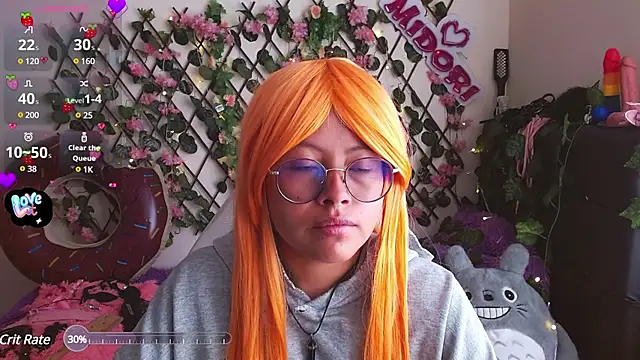 MidoriQuiinn online show from 23, 1, 2025