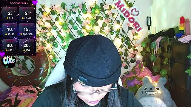 MidoriQuiinn online show from 1, 2, 2025