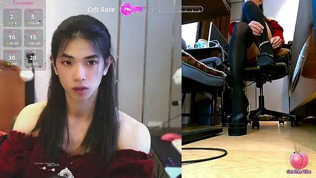 CrytinaSissyCrossdress online show from 23, 2, 2026