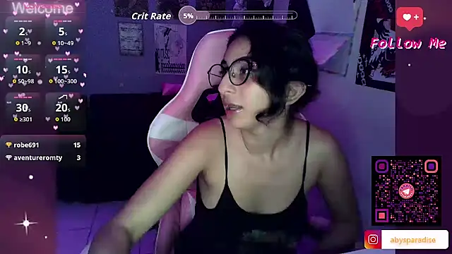 Snapshot of Abysparadise chatting on 3, 6, 2026 Abysparadise online show from 3, 6, 2026
