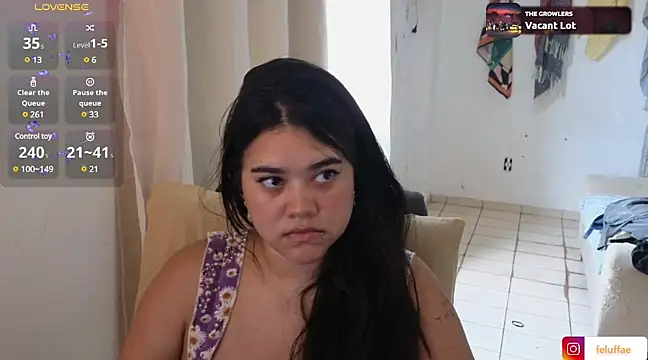 Snapshot of feluriana chatting on 10, 3, 2025 feluriana online show from 10, 3, 2025