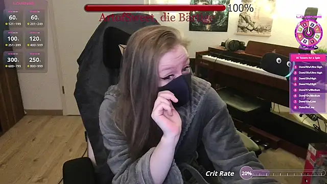 Snapshot of ArtofSweet chatting on 4, 7, 2026 ArtofSweet online show from 4, 7, 2026