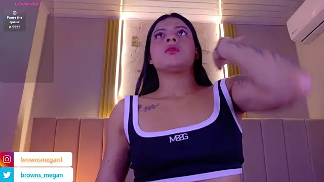 Snapshot of Megan_browns1 chatting on 13, 1, 2026 Megan browns1 online show from 13, 1, 2026