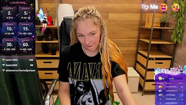  fiona Love online show from 2, 2, 2025