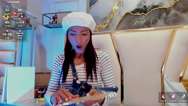 Snapshot of HannaPetit chatting on 4, 2, 2026 HannaPetit online show from 4, 2, 2026