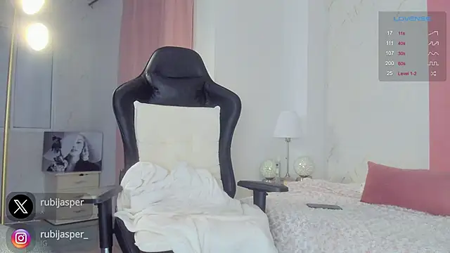 Snapshot of missrubijasper chatting on 22, 1, 2025 missrubijasper online show from 22, 1, 2025