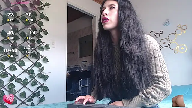 Snapshot of adriscute chatting on 22, 2, 2025 adriscute online show from 22, 2, 2025