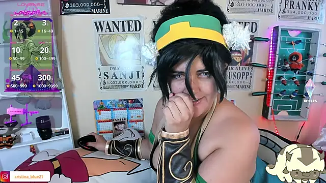 cristina blu21 online show from 1, 2, 2025