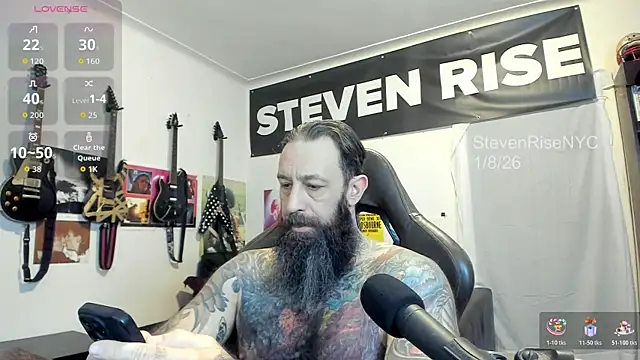 StevenRiseNYC online show from 8, 1, 2026